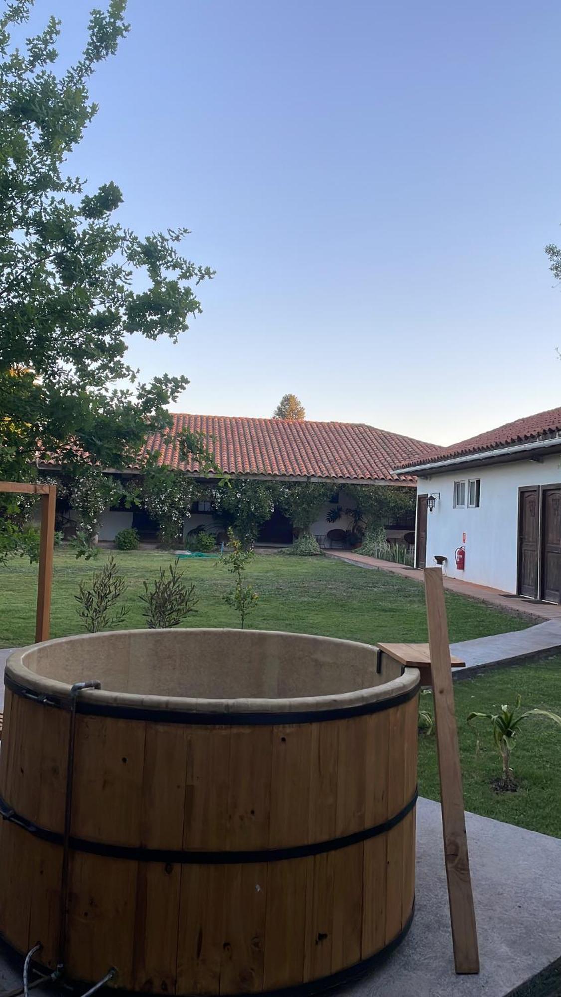 Hotel Hoja De Parra Santa Cruz Kültér fotó